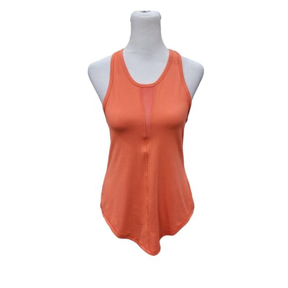 ZYIA Active Women's Effortless‎ Athleisure Tank Top Size XS Coral Orange - Picture 2 of 13
